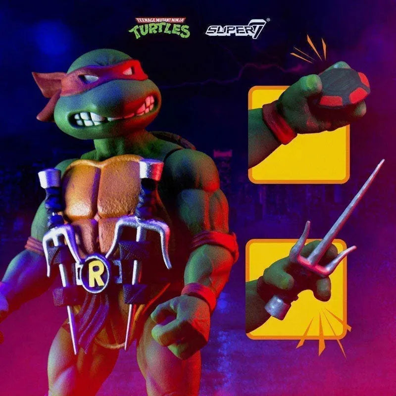 Teenage Mutant Ninja Turtles Raphael Ultimate Action Figureㅤ – Super7 – ActionFigureBrasil