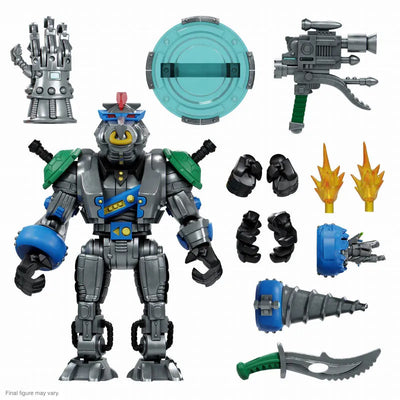 Teenage Mutant Ninja Turtles Robotic Bebop Ultimate Action Figureㅤ – Super7 – ActionFigureBrasil