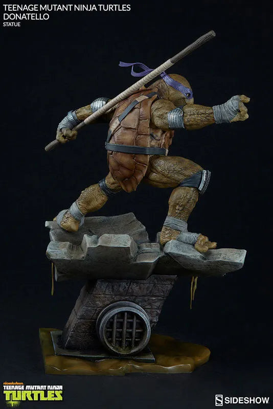 Teenage Mutant Ninja Turtles - Statue Donatello by Paolo Riveraㅤ – Sideshow Collectibles – ActionFigureBrasil