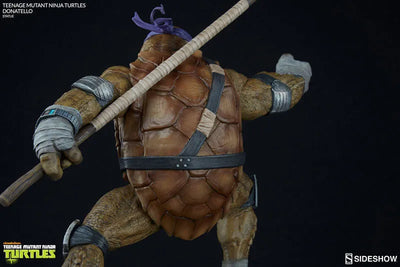 Teenage Mutant Ninja Turtles - Statue Donatello by Paolo Riveraㅤ – Sideshow Collectibles – ActionFigureBrasil — iluminação de estúdio