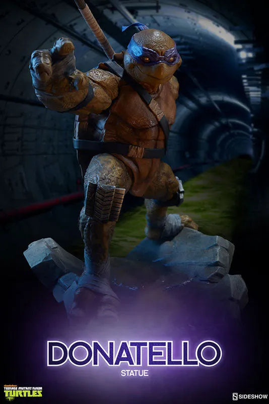 Teenage Mutant Ninja Turtles - Statue Donatello by Paolo Riveraㅤ – Sideshow Collectibles – ActionFigureBrasil