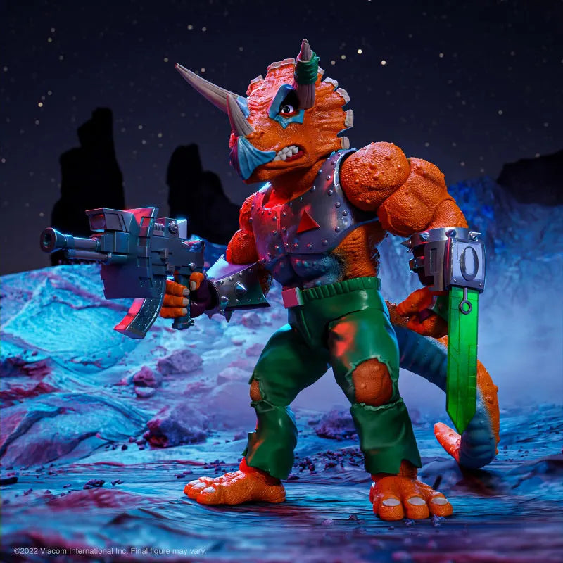 Teenage Mutant Ninja Turtles Triceraton Ultimate 8 Inch Action Figureㅤ – Super7 – ActionFigureBrasil