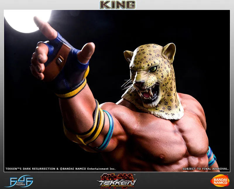 Tekken 5 DARK RESURRECTION - King 1/4 Statueㅤ – First 4 Figures – ActionFigureBrasil