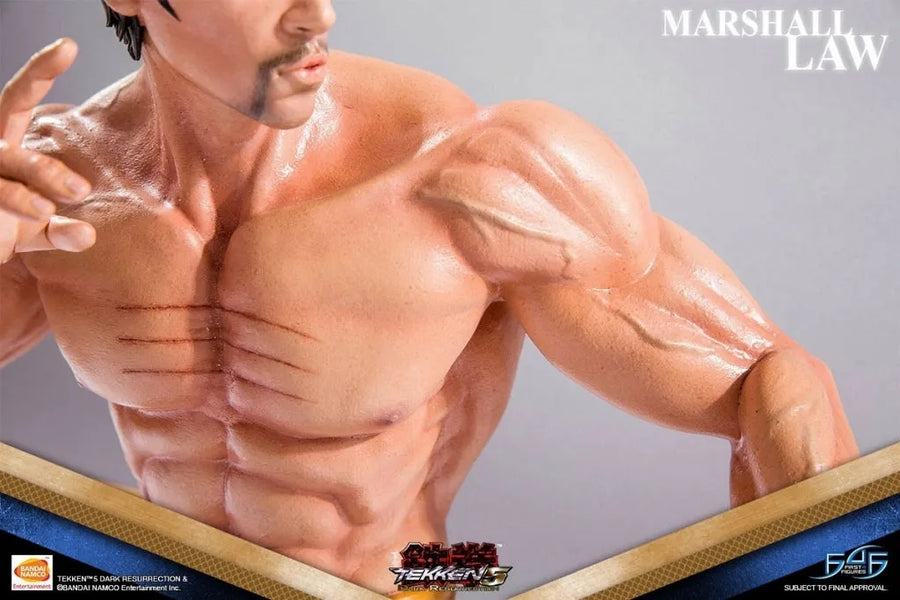 Tekken 5 DARK RESURRECTION - Marshall Law 1/4 Statueㅤ – First 4 Figures – ActionFigureBrasil