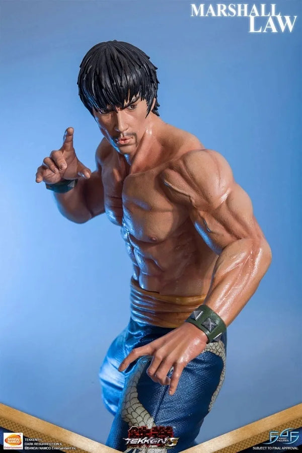 Tekken 5 DARK RESURRECTION - Marshall Law 1/4 Statueㅤ – First 4 Figures – ActionFigureBrasil