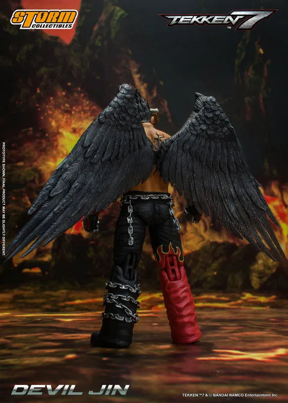 Tekken 7 Action Figure Devil Jinㅤ – Storm Collectibles – ActionFigureBrasil