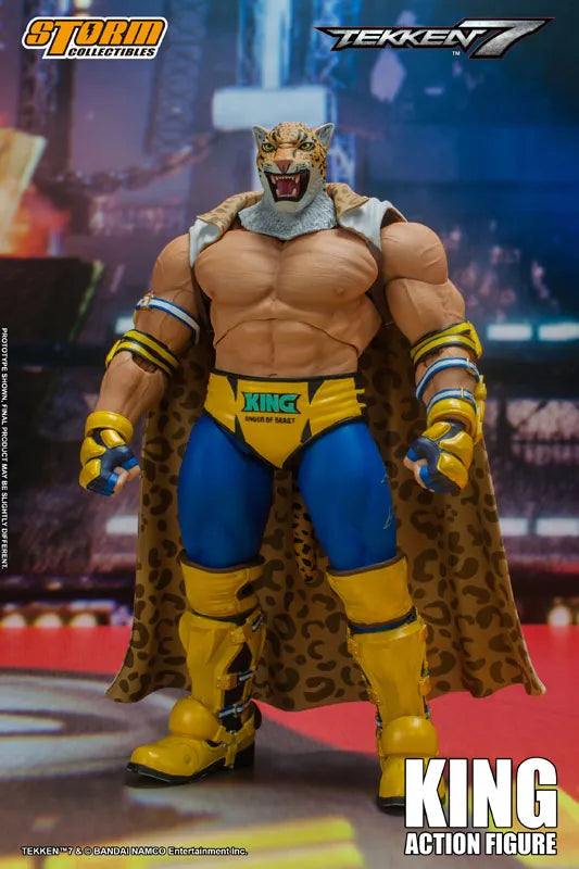 Tekken 7 Action Figure Kingㅤ – Storm Collectibles – ActionFigureBrasil