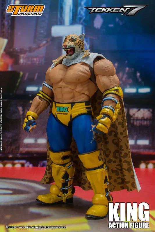 Tekken 7 Action Figure Kingㅤ – Storm Collectibles – ActionFigureBrasil