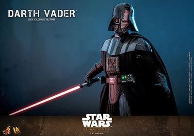 Television Masterpiece Deluxe - Obi-Wan Kenobi - Darth Vader - 1/6 (Hot Toys)ㅤ – Hot Toys – ActionFigureBrasil — com base expositora