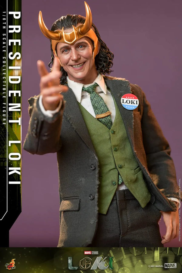 Television Masterpiece - Loki - President Loki - 1/6 (Hot Toys)ㅤ – Hot Toys – ActionFigureBrasil