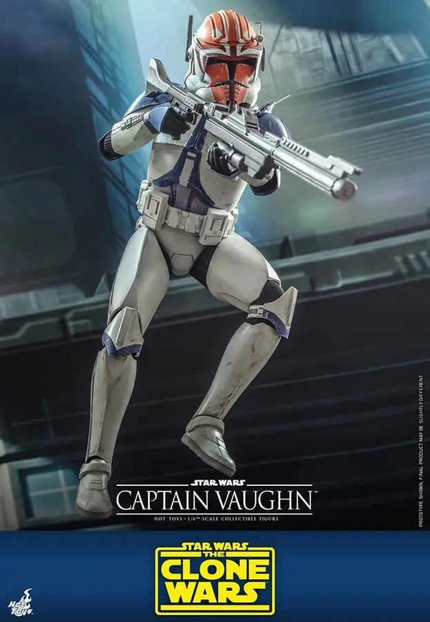 Television Masterpiece - Star Wars: The Clone Wars - Captain Vaughn - 1/6 (Hot Toys)ㅤ – Hot Toys – ActionFigureBrasil