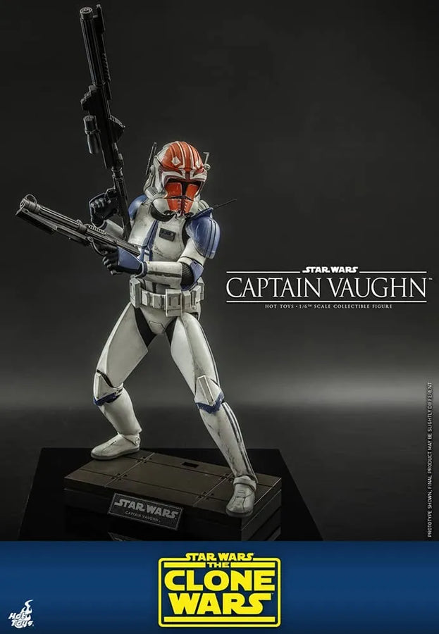 Television Masterpiece - Star Wars: The Clone Wars - Captain Vaughn - 1/6 (Hot Toys)ㅤ – Hot Toys – ActionFigureBrasil