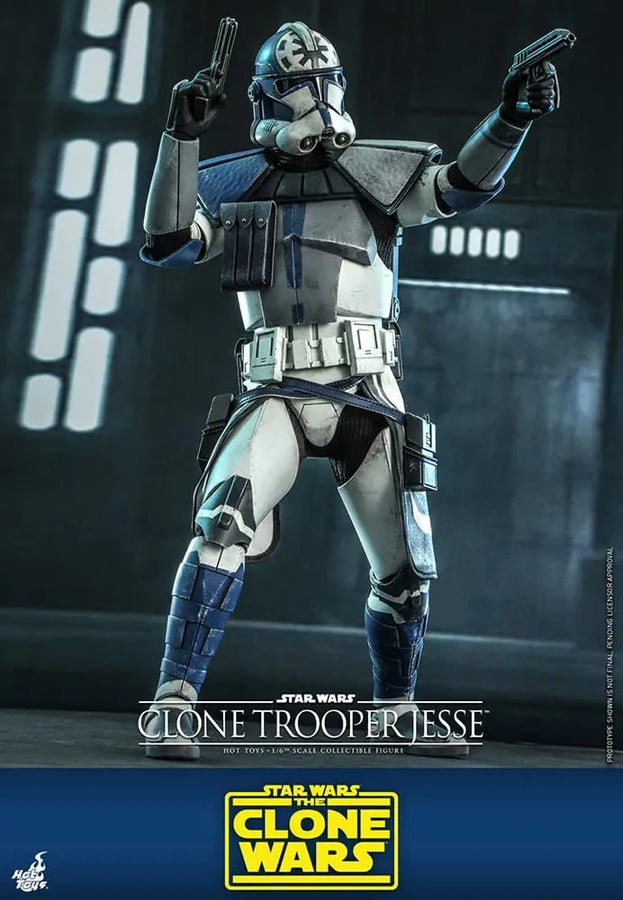 Television Masterpiece - Star Wars: The Clone Wars - Clone Trooper Jesse - 1/6 (Hot Toys)ㅤ – Hot Toys – ActionFigureBrasil
