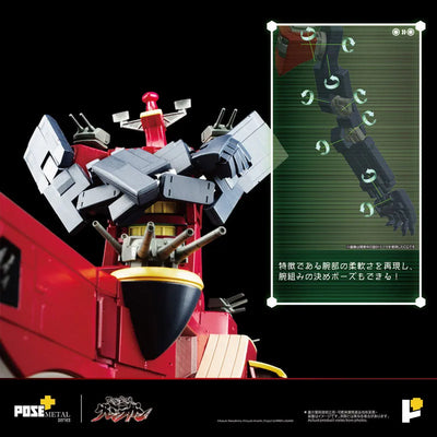 Tengen Toppa Gurren-Lagann - Dai-Gurren - Pose+ Metal Series (Art Storm, Pose+)ㅤ – Art Storm – ActionFigureBrasil — com base expositora