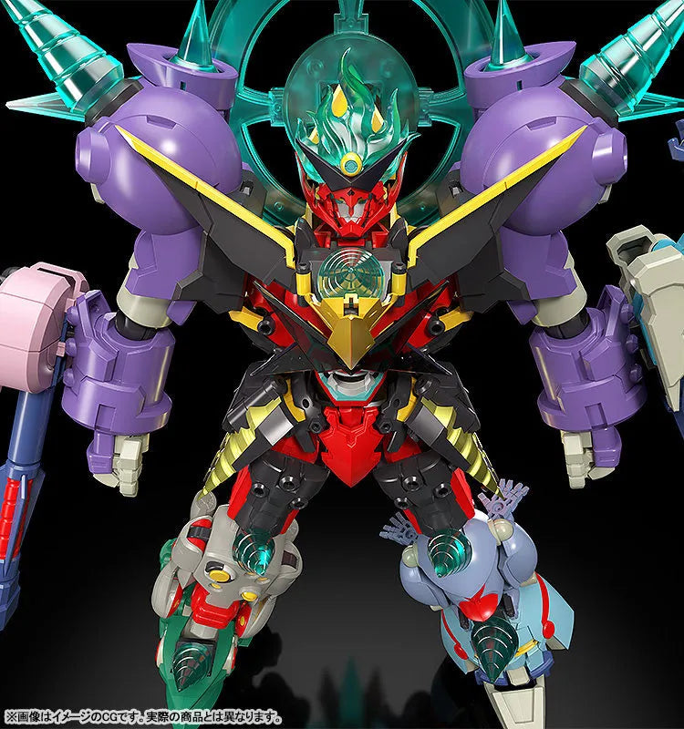 Tengen Toppa Gurren-Lagann - Dayakkaiser - Einzer - Gurren-Lagann - Infinite Combining Gurren Dan Lagann - Kidknuckle - King Kittan - Kiyalunga - Mo-Shogun - Sawzorthn - Twinboekun - THE GATTAI (Good Smile Company)ㅤ – Good Smile Company – ActionFigureBrasil