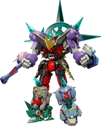 Tengen Toppa Gurren-Lagann - Dayakkaiser - Einzer - Gurren-Lagann - Infinite Combining Gurren Dan Lagann - Kidknuckle - King Kittan - Kiyalunga - Mo-Shogun - Sawzorthn - Twinboekun - THE GATTAI (Good Smile Company)ㅤ – Good Smile Company – ActionFigureBrasil