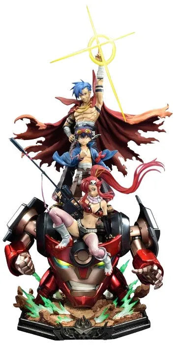 Tengen Toppa Gurren-Lagann - Kamina - Lagann - Simon - Yoko Littner - Ultimate Premium Masterline UPMGL-01 - 1/4 (Prime 1 Studio)ㅤ – Prime 1 Studio – ActionFigureBrasil