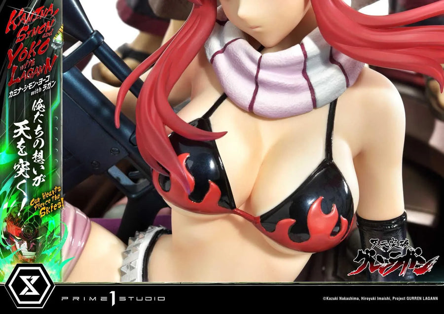 Tengen Toppa Gurren-Lagann - Kamina - Lagann - Simon - Yoko Littner - Ultimate Premium Masterline UPMGL-01 - 1/4 (Prime 1 Studio)ㅤ – Prime 1 Studio – ActionFigureBrasil