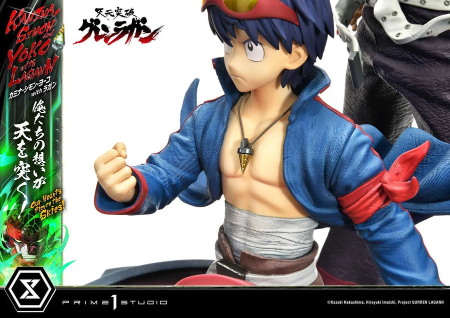 Tengen Toppa Gurren-Lagann - Kamina - Lagann - Simon - Yoko Littner - Ultimate Premium Masterline UPMGL-01 - 1/4 (Prime 1 Studio)ㅤ – Prime 1 Studio – ActionFigureBrasil