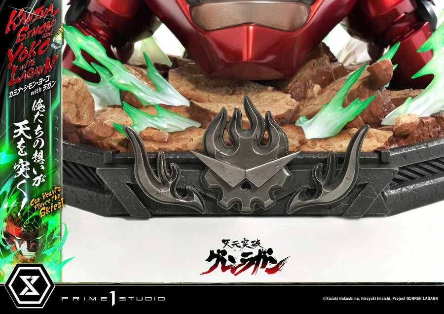 Tengen Toppa Gurren-Lagann - Kamina - Lagann - Simon - Yoko Littner - Ultimate Premium Masterline UPMGL-01 - 1/4 (Prime 1 Studio)ㅤ – Prime 1 Studio – ActionFigureBrasil