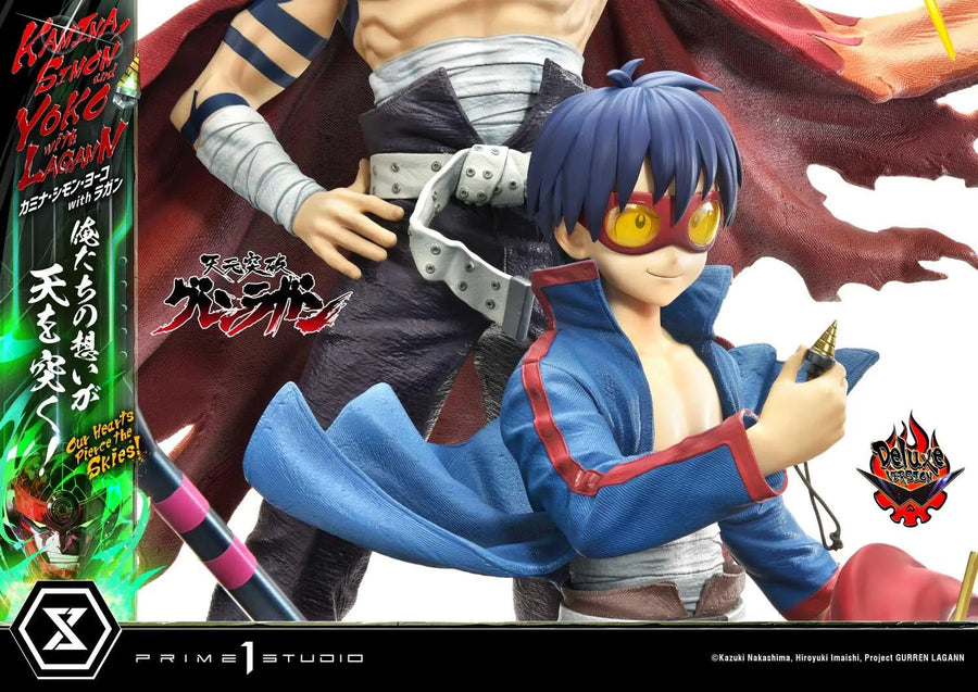 Tengen Toppa Gurren-Lagann - Kamina - Lagann - Simon - Yoko Littner - Ultimate Premium Masterline UPMGL-01DX - 1/4 - DX Version (Prime 1 Studio)ㅤ – Prime 1 Studio – ActionFigureBrasil