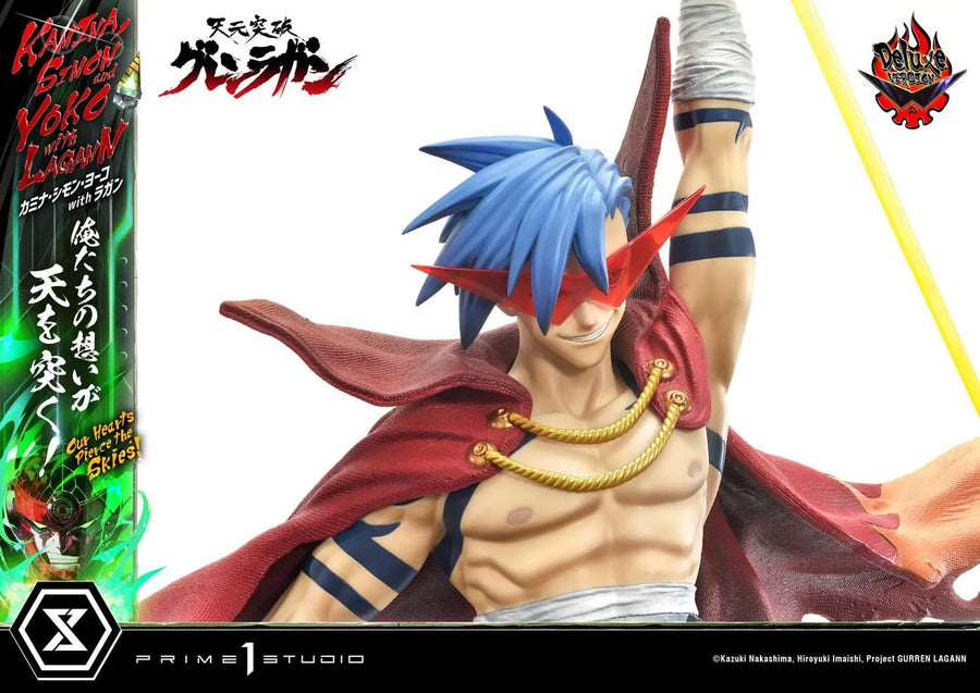 Tengen Toppa Gurren-Lagann - Kamina - Lagann - Simon - Yoko Littner - Ultimate Premium Masterline UPMGL-01DX - 1/4 - DX Version (Prime 1 Studio)ㅤ – Prime 1 Studio – ActionFigureBrasil