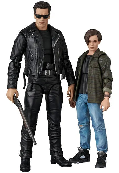 Terminator 2: Judgment Day - T-800 - John Connor - Mafex (No.280) - T2 Ver. (Medicom Toy)ㅤ – Medicom Toy – ActionFigureBrasil