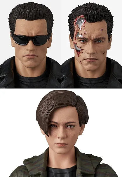 Terminator 2: Judgment Day - T-800 - John Connor - Mafex (No.280) - T2 Ver. (Medicom Toy)ㅤ – Medicom Toy – ActionFigureBrasil
