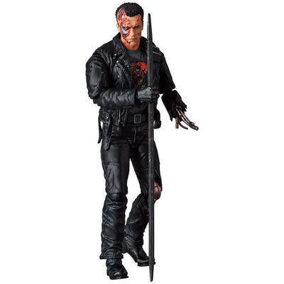 Terminator 2: Judgment Day - T-800 - Mafex No. 191 - T2: Battle Damage Ver. (Medicom Toy)ㅤ – Medicom Toy – ActionFigureBrasil