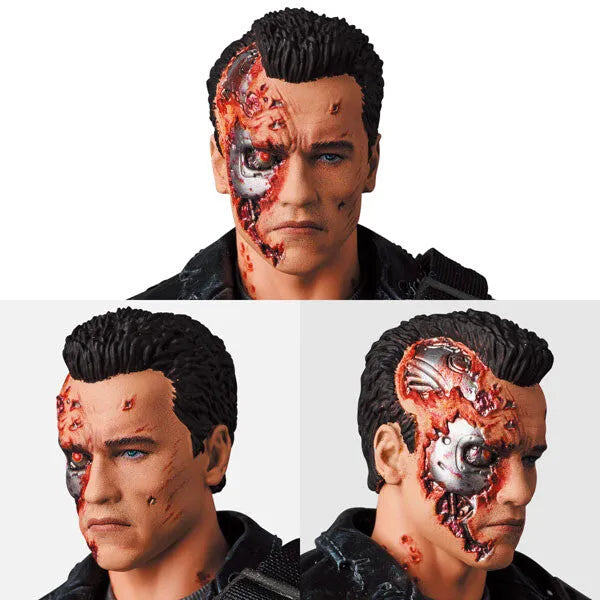 Terminator 2: Judgment Day - T-800 - Mafex No. 191 - T2: Battle Damage Ver. (Medicom Toy)ㅤ – Medicom Toy – ActionFigureBrasil