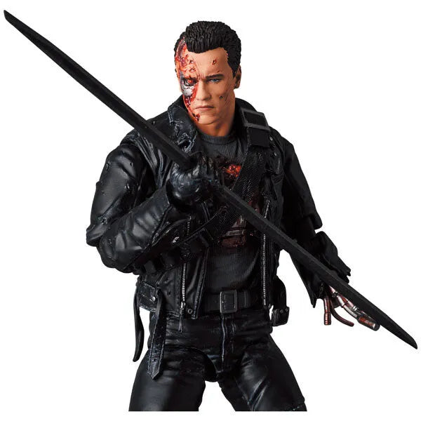 Terminator 2: Judgment Day - T-800 - Mafex No. 191 - T2: Battle Damage Ver. (Medicom Toy)ㅤ – Medicom Toy – ActionFigureBrasil