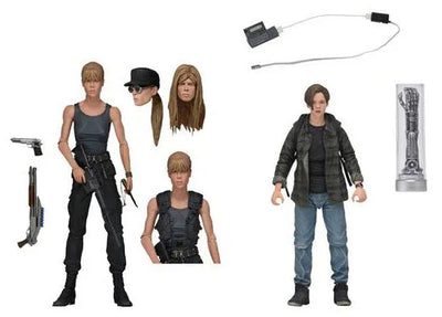 Terminator 2 / Sarah Connor & John Connor Ultimate 7 Inch Action Figure 2PKㅤ – NECA – ActionFigureBrasil