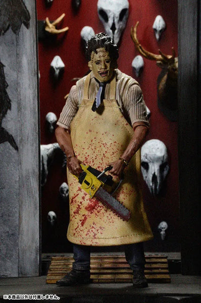 Texas Chainsaw Massacre - 40th Anniversary Ultimate Leatherface 7inch Action Figureㅤ – NECA – ActionFigureBrasil — embalagem