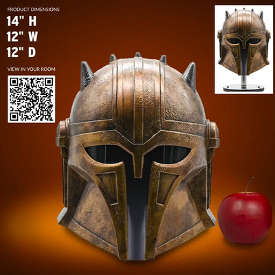 The Armorer Helmet - LIMITED EDITION – EFX – ActionFigure Brasil — com base expositora