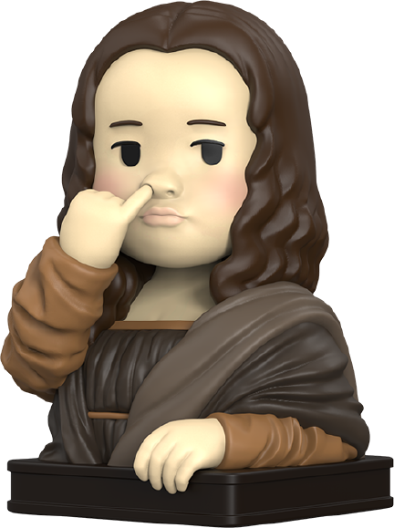 The Art of Picking: Mona Lisa - LIMITED EDITION – Mighty Jaxx – ActionFigure Brasil