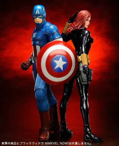 The Avengers - Captain America - ARTFX+ - Marvel The Avengers ARTFX+ - 1/10 (Kotobukiya)ㅤ – Kotobukiya – ActionFigureBrasil — ângulo diferente