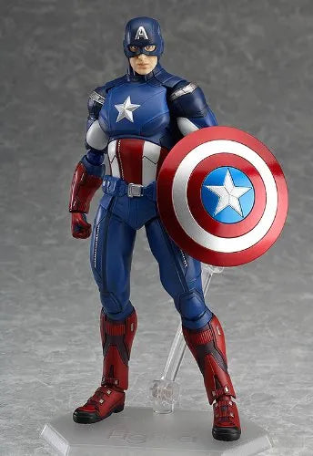 The Avengers - Captain America - Figma #226 (Max Factory)ㅤ – Max Factory – ActionFigureBrasil