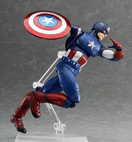 The Avengers - Captain America - Figma #226 (Max Factory)ㅤ – Max Factory – ActionFigureBrasil