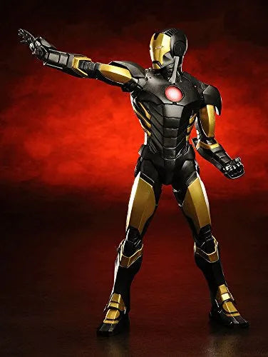 The Avengers - Iron Man - ARTFX+ - Marvel The Avengers ARTFX+ - 1/10 - Black x Gold (Kotobukiya)ㅤ – Kotobukiya – ActionFigureBrasil — close