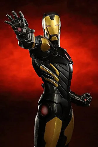 The Avengers - Iron Man - ARTFX+ - Marvel The Avengers ARTFX+ - 1/10 - Black x Gold (Kotobukiya)ㅤ – Kotobukiya – ActionFigureBrasil — embalagem