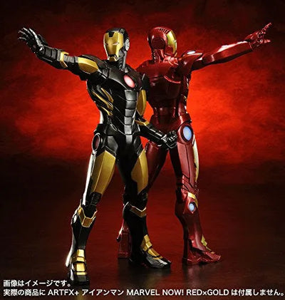 The Avengers - Iron Man - ARTFX+ - Marvel The Avengers ARTFX+ - 1/10 - Black x Gold (Kotobukiya)ㅤ – Kotobukiya – ActionFigureBrasil — acessórios
