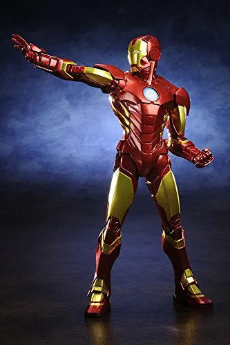 The Avengers - Iron Man - ARTFX+ - Marvel The Avengers ARTFX+ - 1/10 - Red x Gold (Kotobukiya)ㅤ – Kotobukiya – ActionFigureBrasil — close