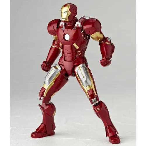 The Avengers - Iron Man Mark VII - Legacy of Revoltech LR-041 - Revoltech - Revoltech SFX #42 (Kaiyodo)ㅤ – Kaiyodo – ActionFigureBrasil