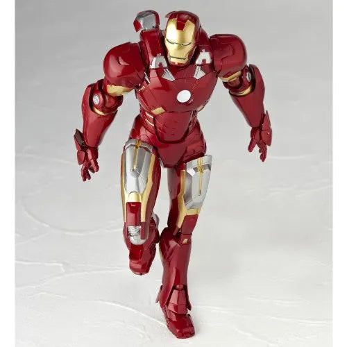 The Avengers - Iron Man Mark VII - Legacy of Revoltech LR-041 - Revoltech - Revoltech SFX #42 (Kaiyodo)ㅤ – Kaiyodo – ActionFigureBrasil