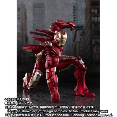 The Avengers - Iron Man Mark VII - S.H.Figuarts - Avengers Assemble Edition (Bandai Spirits) [Shop Exclusive]ㅤ – Bandai Spirits – ActionFigureBrasil — ângulo diferente