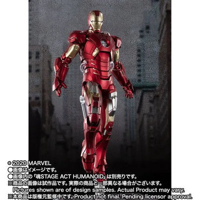 The Avengers - Iron Man Mark VII - S.H.Figuarts - Avengers Assemble Edition (Bandai Spirits) [Shop Exclusive]ㅤ – Bandai Spirits – ActionFigureBrasil — embalagem