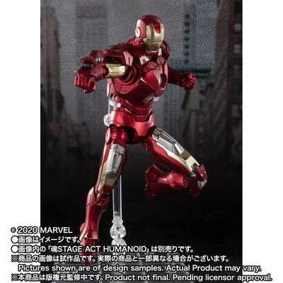The Avengers - Iron Man Mark VII - S.H.Figuarts - Avengers Assemble Edition (Bandai Spirits) [Shop Exclusive]ㅤ – Bandai Spirits – ActionFigureBrasil — ambientada