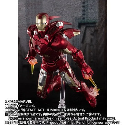 The Avengers - Iron Man Mark VII - S.H.Figuarts - Avengers Assemble Edition (Bandai Spirits) [Shop Exclusive]ㅤ – Bandai Spirits – ActionFigureBrasil — com base expositora