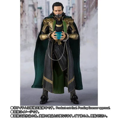 The Avengers - Loki - S.H.Figuarts (Bandai Spirits) [Shop Exclusive]ㅤ – Bandai Spirits – ActionFigureBrasil — detalhe do produto