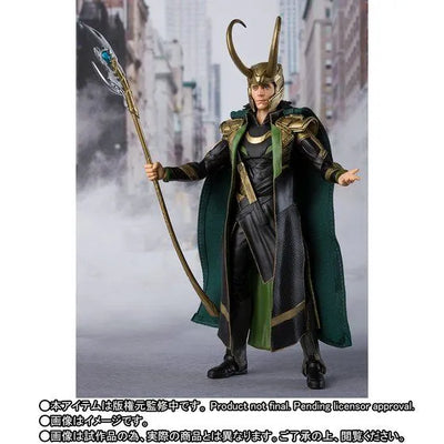 The Avengers - Loki - S.H.Figuarts (Bandai Spirits) [Shop Exclusive]ㅤ – Bandai Spirits – ActionFigureBrasil — embalagem